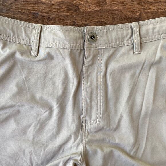 O'Neill Hybrid Swim Shorts Men 33 BUNDLE of Two Khaki Tan Drawstring 10in Inseam - Picture 16 of 16